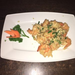 53. Scampis à l'ail