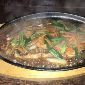 16D. Sole grillé à la sauce soja