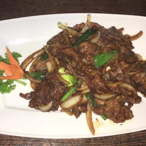 43. Boeuf aux oignons