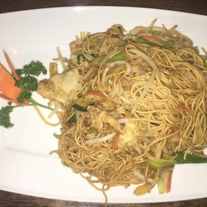 66. Nouilles sautées au poulet